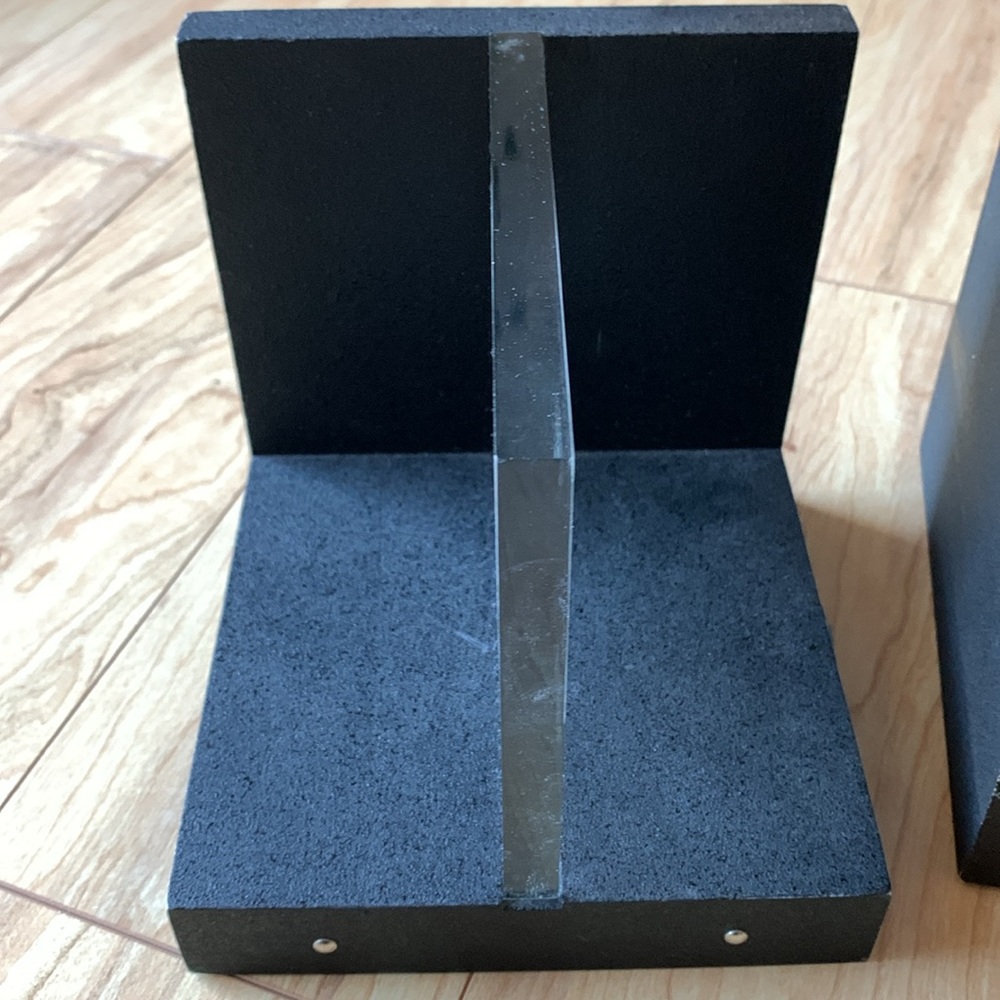 Harley Davidson set of bookends black and acrylic design - Picture 7 of 14